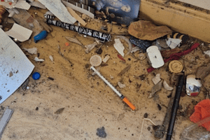 Used Needle Cleanup needles clearance inspections